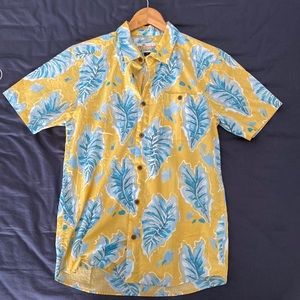 Patagonia pataloha button up collard Hawaiian shirt